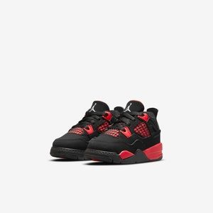 Jordan 4 Retro Red Thunder (4C Baby)